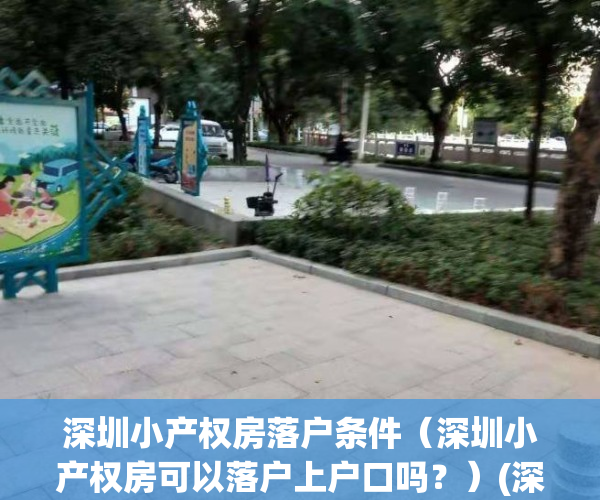 深圳小产权房落户条件（深圳小产权房可以落户上户口吗？）(深圳 小产权房 落户)