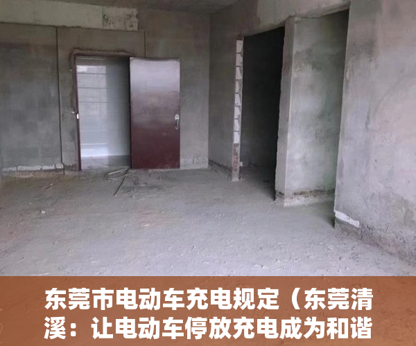 东莞市电动车充电规定（东莞清溪：让电动车停放充电成为和谐文明风景线）