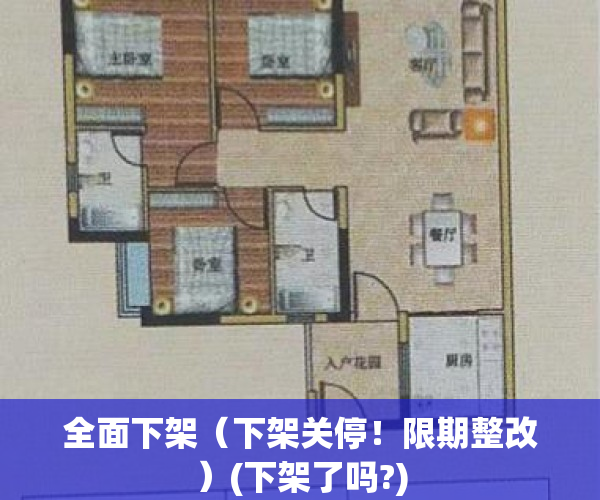 全面下架（下架关停！限期整改）(下架了吗?)