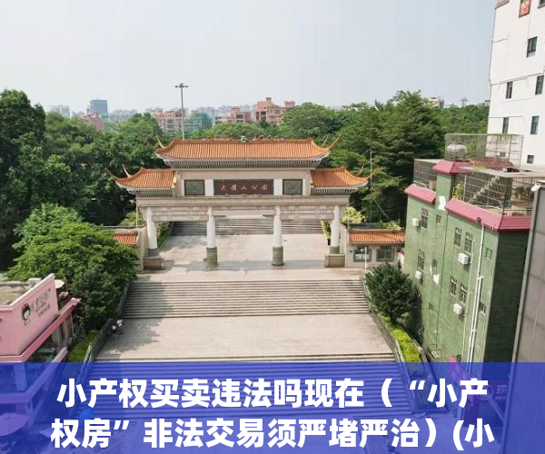 小产权买卖违法吗现在（“小产权房”非法交易须严堵严治）(小产权房买卖犯法吗)