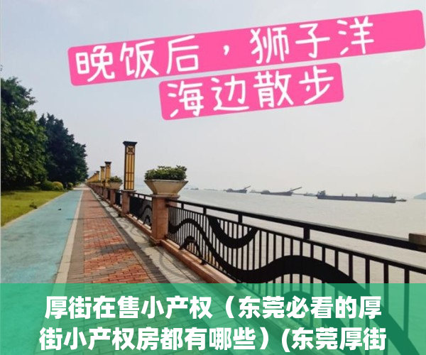 厚街在售小产权（东莞必看的厚街小产权房都有哪些）(东莞厚街最大小产权小区)