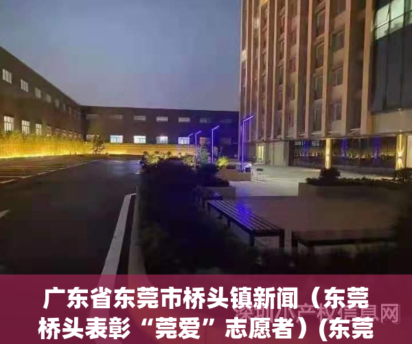 广东省东莞市桥头镇新闻（东莞桥头表彰“莞爱”志愿者）(东莞市桥头镇官方网)