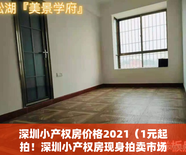 深圳小产权房价格2021（1元起拍！深圳小产权房现身拍卖市场，是掉馅饼还是营销噱头？）