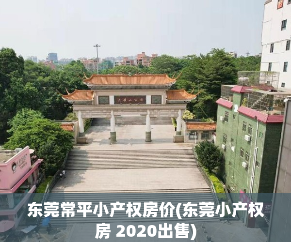 东莞常平小产权房价(东莞小产权房 2020出售)